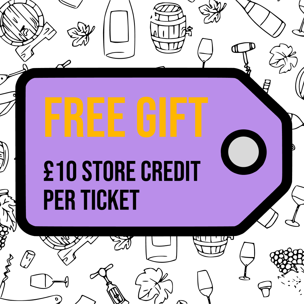 £10 Store Credit Per Ticket